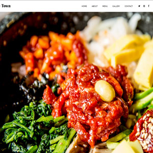 U Town Korean Food, a website made by the Philadelphia area web development company TAF JK Group Inc.